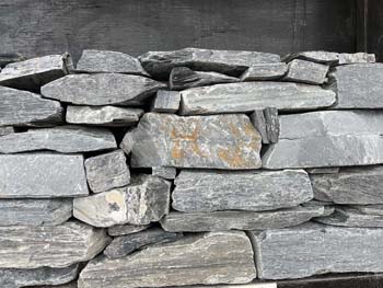 Graded Gabion Blue/Grey Slate