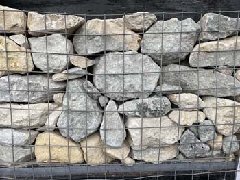 Graded Gabion Limestone